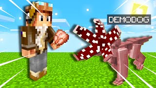 JAI ADOPTÉ UN DEMODOG DANS MINECRAFT [upl. by Leeann948]