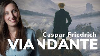 Viandante sul mare di nebbia di Caspar David Friedrich ANALISI Il Romanticismo tedesco nellarte [upl. by Sybille131]