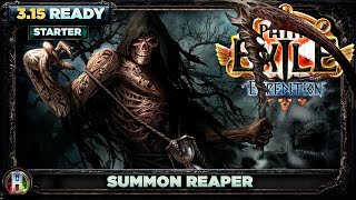 Path of Exile  Summon Reaper Build  Necromancer Witch  Path of Exile Builds  Poe Builds [upl. by Yentrok958]