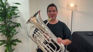 New Besson 969 Sovereign Euphonium [upl. by Aehcsrop]