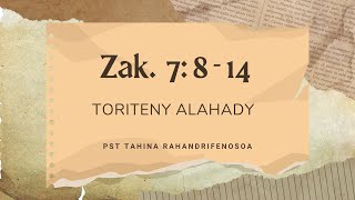 Marka 16 15  Toriteny Alahady Zak 7 8  14 [upl. by Hyde197]