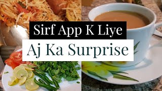 Sirf App Kay Liye Aj Ka Surprise Chicken Biryani Recipe  Pakistani vlogs [upl. by Madai]