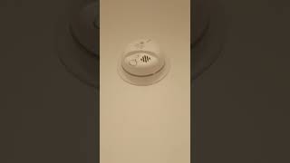 BRK 9120B Smoke alarm in Wyman Hotel Room [upl. by Otilia]