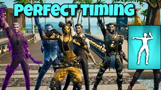 Fortnite Perfect Timing  Classy Emote 🎀 BigXThaPlug  Whip it [upl. by Vilma480]