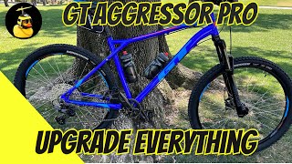 GT Aggressor Pro  Upgraded Everything 275quot MTB [upl. by Arnulfo917]