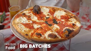 How New York’s Best Pizzeria Makes 140000 Pizzas In Its CoalFired Oven Every Year  Big Batches [upl. by Eedrahs]