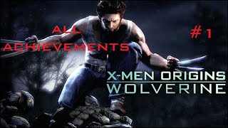 XMen Origins Wolverine Part 1 All Achievements [upl. by Elletnuahs965]