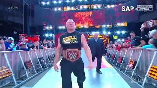 Brock Lesnar 12th Entrance on RAW as Universal Champion RAW Oct 23 2017 HD [upl. by Bush]