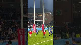 Bevan French 🍒⚪️ finish 💥 rugby rugbyplayer sport speed rugbyleague gameplay run [upl. by Ahsirk369]