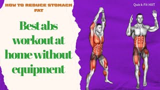 Best abs workout at home without equipment  burn belly fat abs workout  lose belly fat abs workout [upl. by Britte]