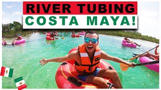 EPIC River Tubing in Costa Maya Mexico  Carnival Mardi Gras Cruise Vlogs Ep 06 [upl. by Eibbob242]