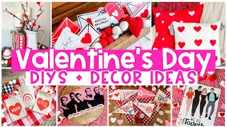 15 Valentine DIYs Youll TOTALLY want for your own home  Dollar Tree Valentines Decor Ideas [upl. by Nyllek]