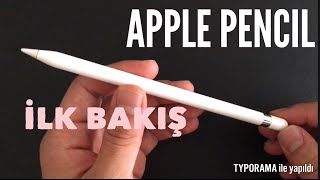 Apple Pencil İlk Bakış [upl. by Petulah]