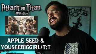 Attack on Titan quotYouSeeBIGGIRLTT Apple Seed X Vogel Im Käfigquot Epic Cover  Feat Hurakion [upl. by Mauretta]