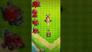 Monolith VS Battle DrillWall WreackerLog launcherStone Slamme clashofclans coc shortsvideo [upl. by Dolorita209]