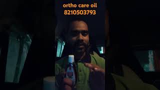 ortho care oil [upl. by Annohsal]