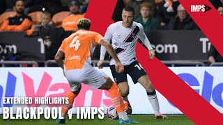 Extended highlights  Blackpool v Lincoln City [upl. by Ahsinev167]