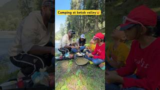 Camping at betab valley😍❤️carcampingindia campervans betabvalley kashmir ghumakkadbugz [upl. by Anyl]