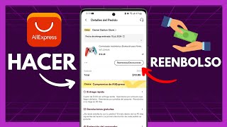 Como Hacer un Reembolso en Aliexpress ✅️ [upl. by Atived]