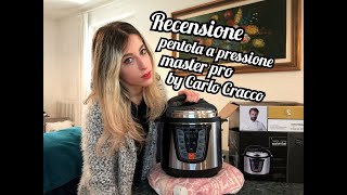 RECENSIONE PENTOLA A PRESSIONE ELETTRICA MASTERPRO BY CARLO CRACCO [upl. by Oirevas]