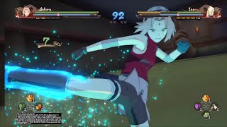 ✊💥 Sakura vs Ino NARUTO SHIPPUDEN Ultimate Ninja Storm 4 [upl. by Joselyn]