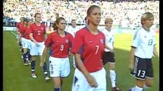 2003 WOMENS WORLD CUP USA vs Germany Match 5 [upl. by Lyns]