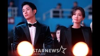 NEWS UPDATE YOONA amp JUNG HAE IN WIN ASIA TREND AWARDS 2018  quotTHE ROYAL VISUAL COUPLEquot [upl. by Tlok]