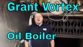 Grant Vortex Combi Boiler Service [upl. by Yemorej]