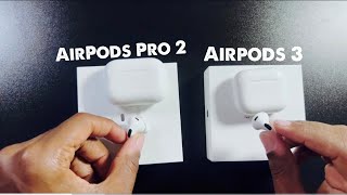 AirPods Pro 2 vs AirPods 3 [upl. by Yaron]