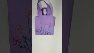 DIY PAPER BAGHOW TO MAKE PAPER PURSE craftersumayya95 [upl. by Lap]