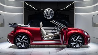 Convertible Comeback 2025 VW Beetle Cabriolet Detailed Review [upl. by Roz133]