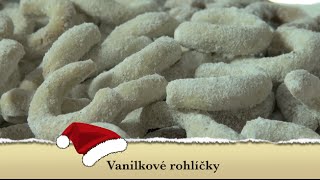 Vanilkové rohlíčky  recept [upl. by Ariahs967]