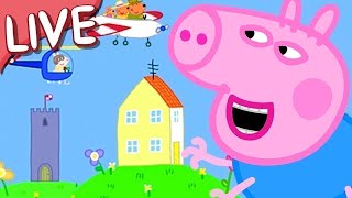 🔴 Giant Peppa Pig and George Pig LIVE FULL EPISODES 24 Hour Livestream [upl. by Colin109]