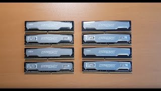 Detalles Técnicos Memoria Crucial Ballistix Sport DDR4 2400MHz C16 [upl. by Clarette]