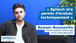 Alumni Promo 2020 – Romain Roumanille  Chef de projet intégration  Adecco [upl. by Kinelski419]