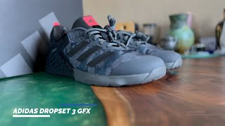 Adidas Dropset 3 GFX review [upl. by Auqenehs179]