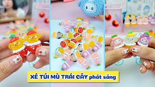 Tập 14  🍍🍑 XÉ TÚI MÙ 🍇🍊 Trái Cây Phát Sáng theo yêu cầu của Fan quyensachnho diy tuimu [upl. by Anha]