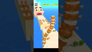 Sandwich Runner🥪🍎❤️‍🔥New Update Level 527 sandwichrunner gaming shorts viralgameplay [upl. by Eilahs]