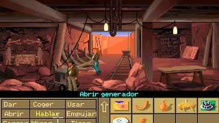 Indiana Jones Fate of Atlantis Versión CD Español  Parte 9 [upl. by Leummas]