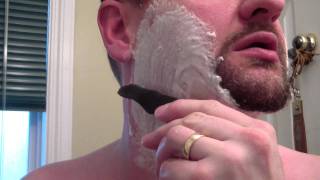 Obsidian razor shave  take 1 [upl. by Londoner]