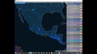 Monitoreando terremotos EN VIVO con Globalquake El Salvador y Guatemala [upl. by Naejarual]