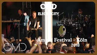 OMD  Electricity LiveAmphi 2018 [upl. by Zinah32]