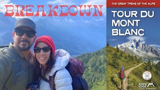 ALL STAGES OF THE TOUR DU MONT BLANC  Hiking the TMB  Backpacking  ALL SECTIONS [upl. by Sadoc594]