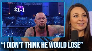 Tenille Dashwood On Wrestling The Match After Undertaker’s Streak Ended [upl. by Ecadnak]