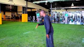 michael johnson 40 yard dash transition phase [upl. by Adnale]