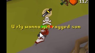 PLEASE DO SOMETHING ABOUT RAGGERS IN PVP OSRS [upl. by Talanian]