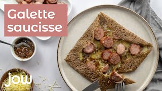 Recette de la galette saucisse [upl. by Cahra]