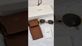 Unboxing my new Celine sunglasses [upl. by Ococ549]