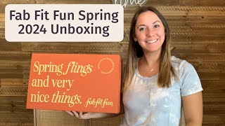 Fab Fit Fun Unboxing  Spring 2024  TWO Mystery Bags [upl. by Oletta377]