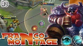 HOOK IS MY BEST WEAPON  ZXedd Franco Montage 3  MLBB [upl. by Razatlab]